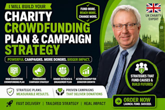 build your charity crowdfunding plan and fundraising campaign strategy UK