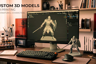 sculpt detailed 3d models for 3d printing