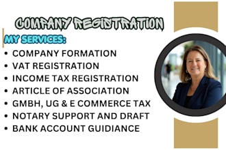register your business in germany and provide eu company setup support