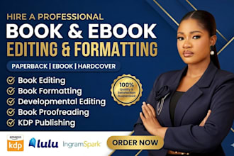 do amazon KDP formatting, book editing and formatting, manuscript book editor