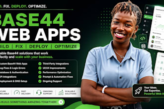 base44 expert base44 bug fixing base44 app deployment base44 app web app base44