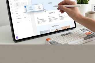 design and develop a professional responsive dorik website