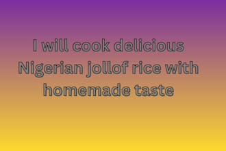 cook delicious nigerian jollof rice with homemade taste