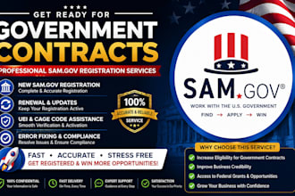 help you win government contracts with sam gov registration and uei setup fast