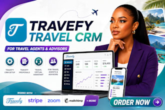 set up traveljoy CRM travel virtual assistant traveljoy proposals travel agents