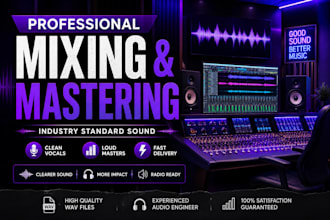 mix and master your vocals for a clean professional sound