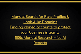 find fake clones and impersonators of your brand