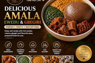 cook hot fresh amala ewedu and gbegiri to your taste