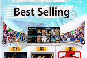 provide unlimited reseller panel for mega ott, dream4k, lion ott, strong8k, 4k