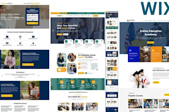 build wix marketing academy website ix digital training website