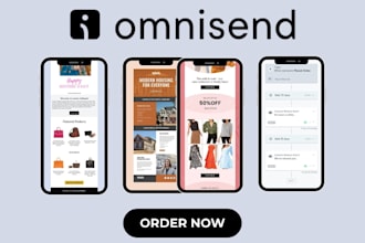 setup omnisend email SMS marketing flows and automations for ecommerce