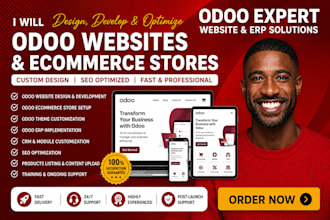 be your odoo expert, odoo website design, odoo erp ecommerce website developer