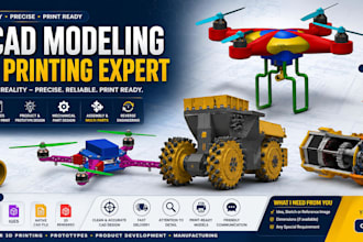 create 3d printing cad models and stl files using fusion 360 and solidworks
