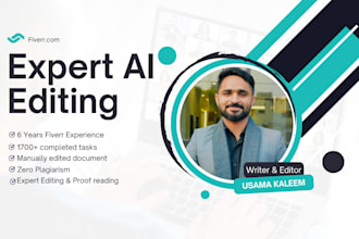 proofread and humanize your ai and chatgpt content