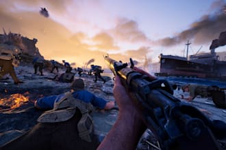 be your unreal engine game developer, ue5 game ue4 multiplayer game fps tps game