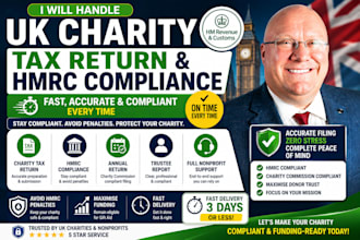 handle UK charity tax return and hmrc compliance fast and correctly