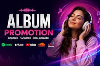 do music album promotion, spotify album marketing