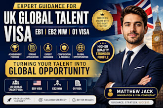 provide UK global talent visa endorsement guide for eb1 eb2 niw