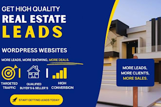 real estate high converting website and lead generation funnel
