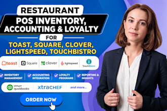 setup toast square clover pos quickbooks xtrachef integration