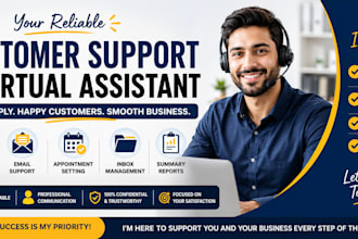 help customer service and virtual assistant