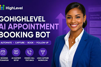 setup gohighlevel ai appointment booking bot automation