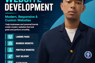 build a professional and responsive website