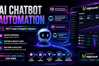 integrate chatgpt ai chatbot in gohighlevel crm automation for agency business