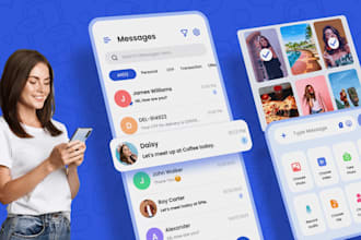 develop sms messaging app, sms alert app, private chat app, text messaging app