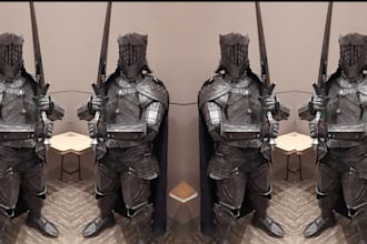 custom anime cosplay creation 3d wearable dark knight fantasy game cosplay armor