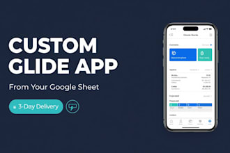 build a custom glide app for your business from google sheets