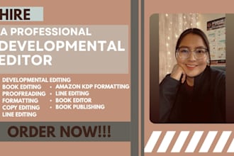 book editing, amazon kdp formatting, book formatting, developmental editing kdp