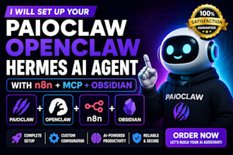 setup fix openclaw hermes agent n8n mcp ollama obsidian second brain claude code