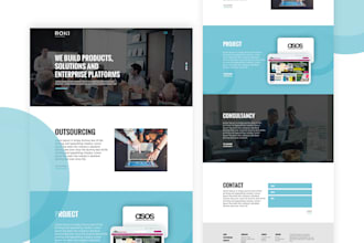 develop a website for your company