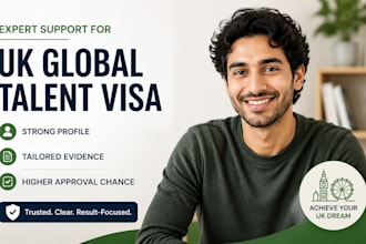 create powerful UK global talent visa profile to impress reviewers