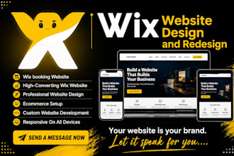 build wix booking website design for salons, spa , hotel and service businesses