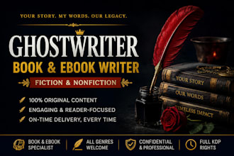 ghostwrite your dark romance or romantasy novel