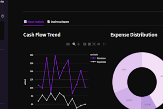 build a professional financial dashboard and analytics app in streamlit