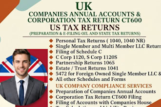 do US tax return irs tax preparation and filing 1040 1065 1120 5472