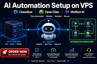 clawdbot locally on vps, automate your business with open claw and moltbot ai