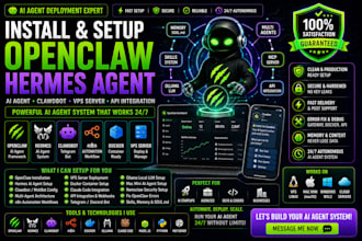 openclaw hermes multi agent ai open claw setup ai agent clawbot vps server
