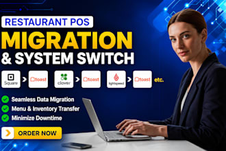 migrate square clover lightspeed pos to toast pos system