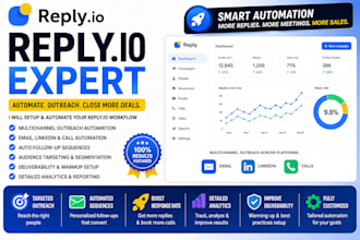 automate multichannel outreach with replyio