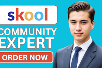setup skool online course community ghl or circle so community skool setup