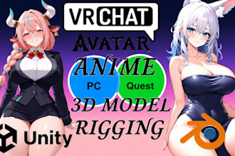 vrchat avatar vrc avatar vtuber avatar furry avatar vr character vtuber model