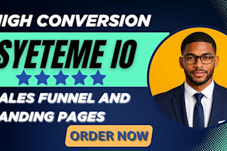 be systeme io funnel systeme io landing page online course setup website design