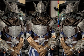 custom anime wearable cosplay costume 3d dark fantasy evil knight armor cosplay