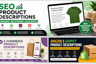 write SEO product descriptions for ecommerce stores
