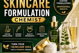 be your skincare formulation chemist