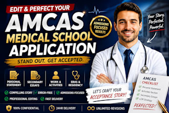 edit and perfect your amcas medical school application